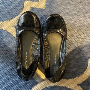 Luck Brand classic Black Flats